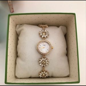 NWT Kate Spade Crystal Daisy Watch